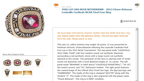 Sold at Auction: St. Louis Cardinals 2013 Championship Ring