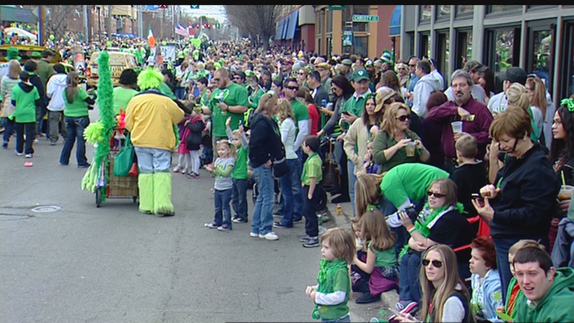 The Highlands go green for annual St. Patrick's Day Parade
