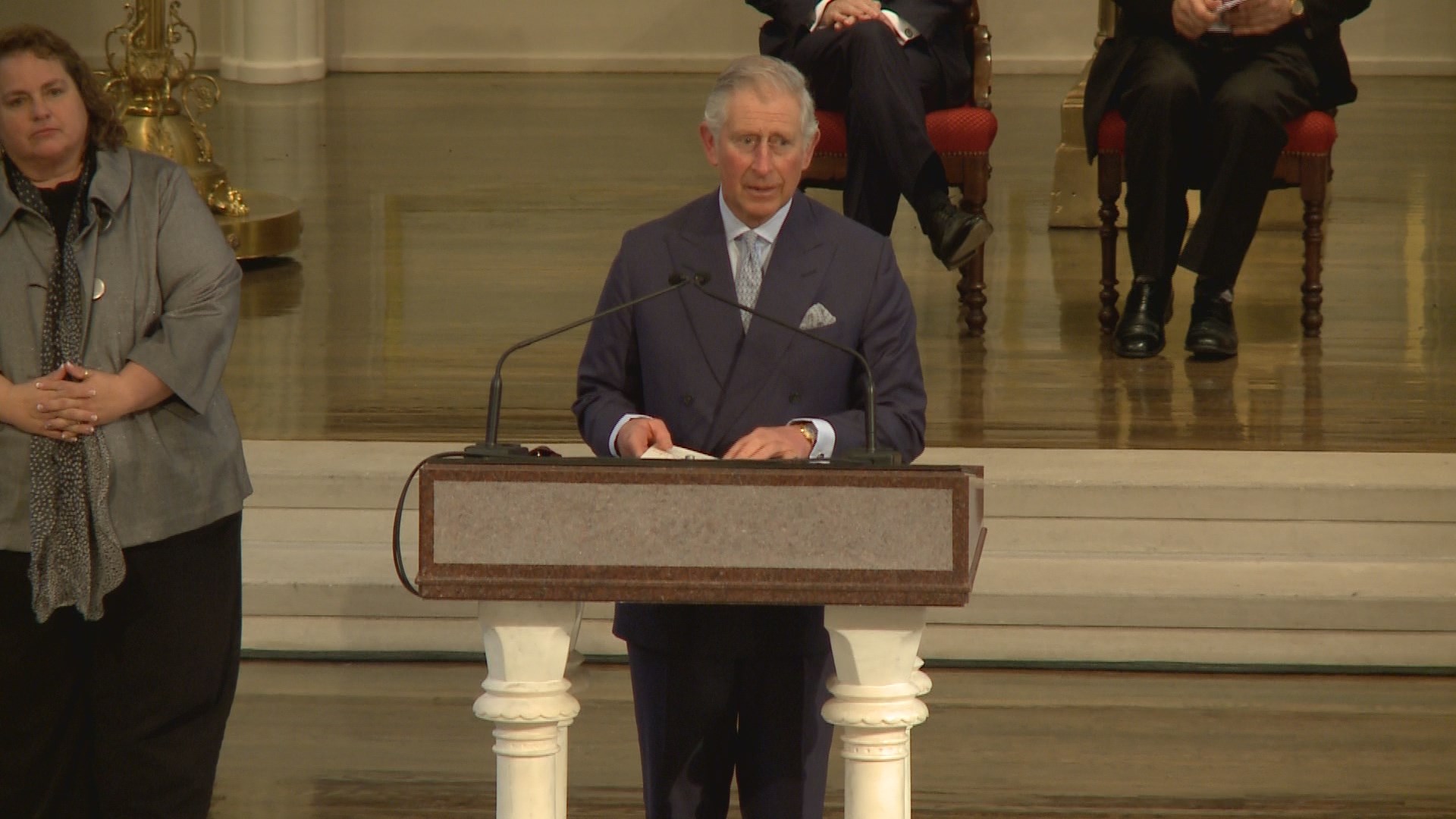 WATCH Prince Charles' full speech from the Cathedral of the Assumption