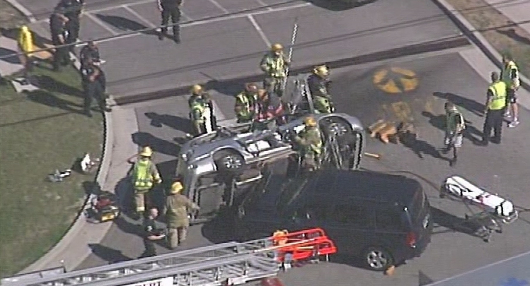 Police Accident causes 1 vehicle to rollover, closes Buechel