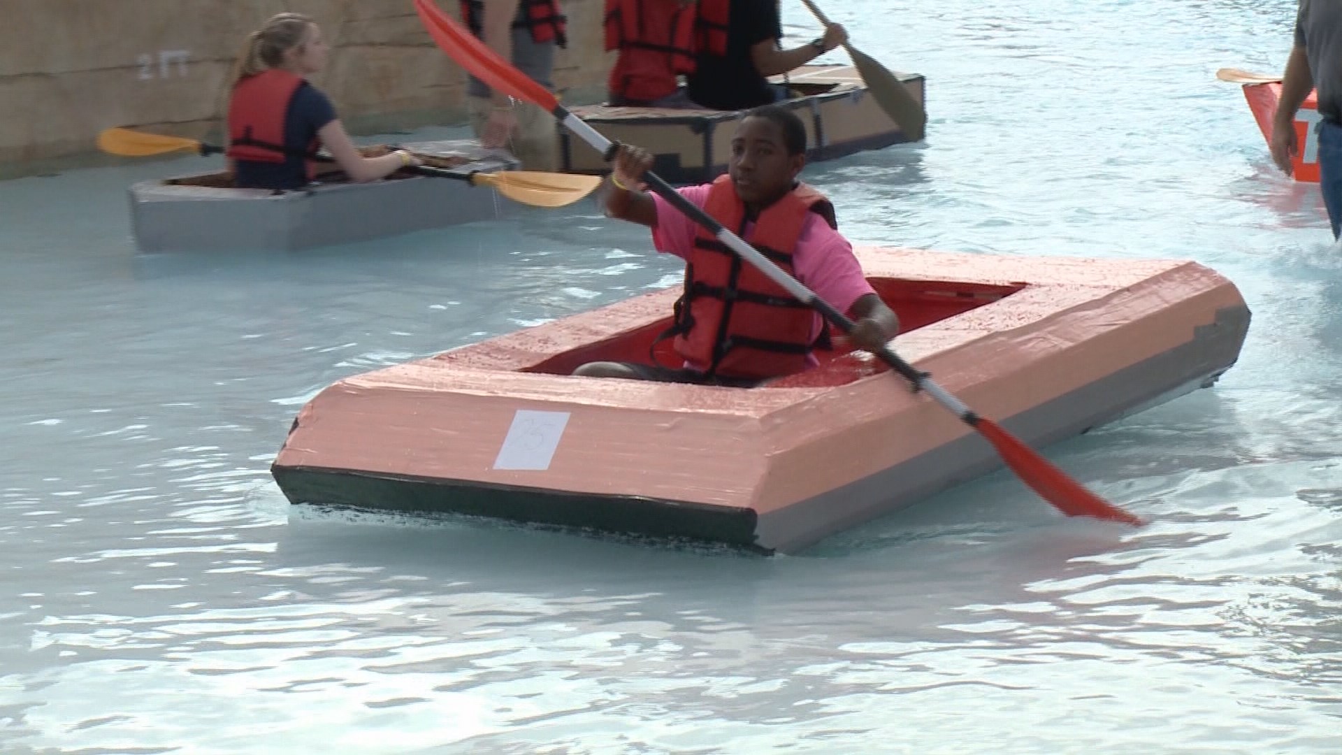 J-Town H.S hosts its 17th annual Cardboard Boat Regatta