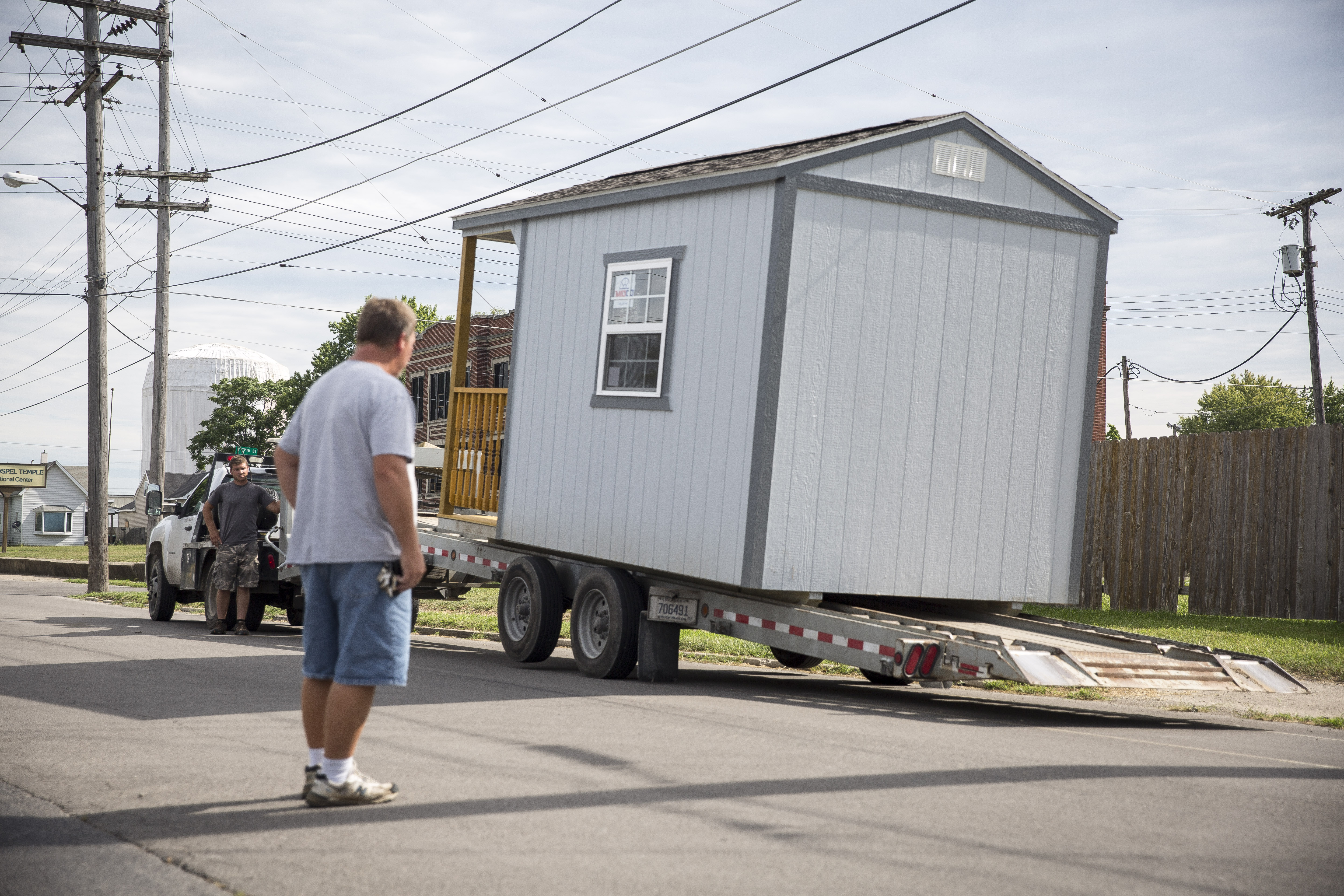 Indiana's first tiny homes for homeless arrive in Muncie