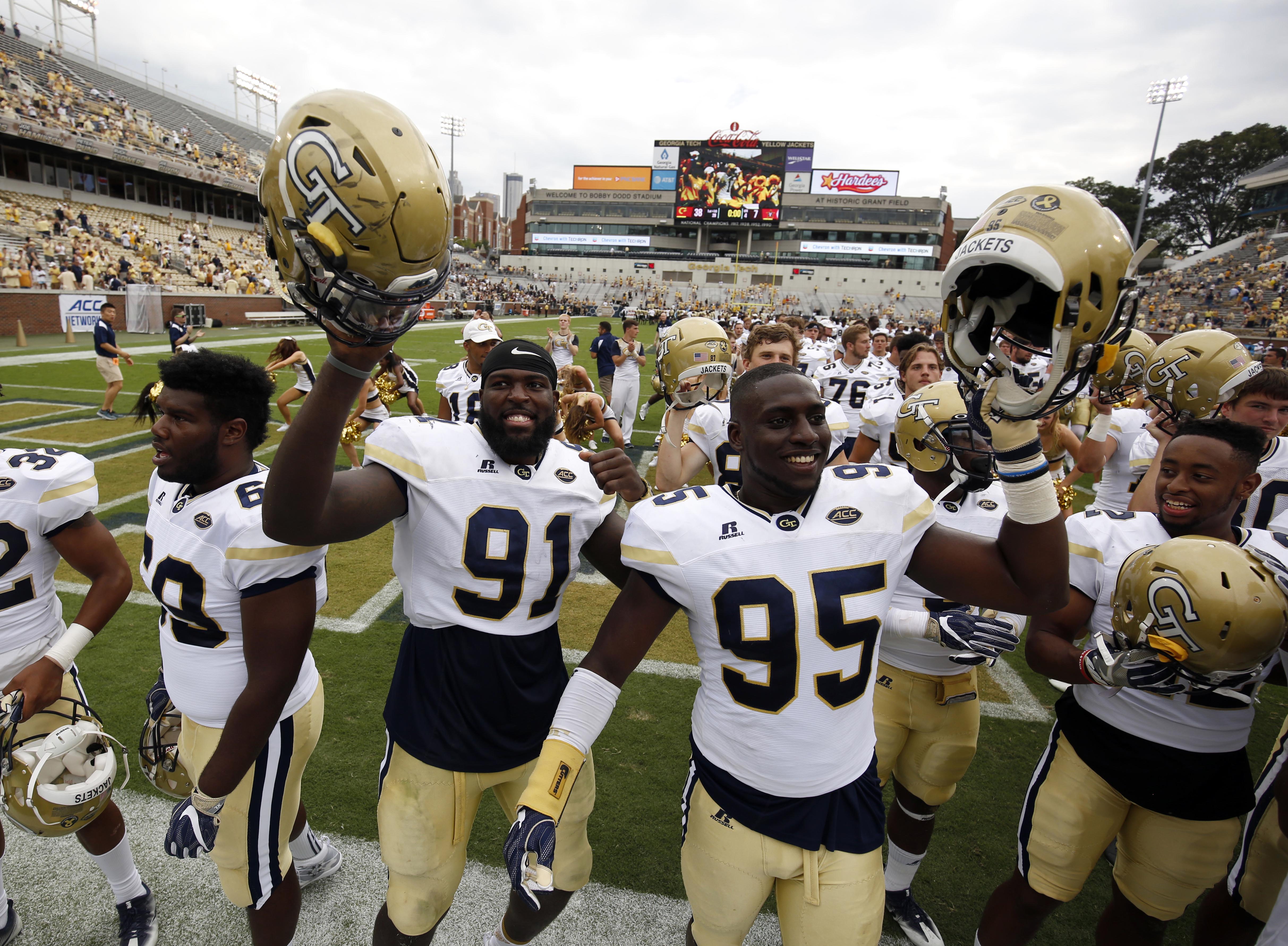 Georgia Tech opens with long TD pass, beats Vandy 37-7 | whas11.com