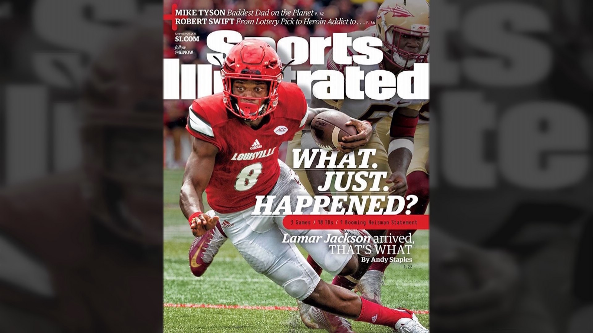 Lamar Jackson featured on latest Sports Illustrated cover | WHAS11.com1920 x 1080