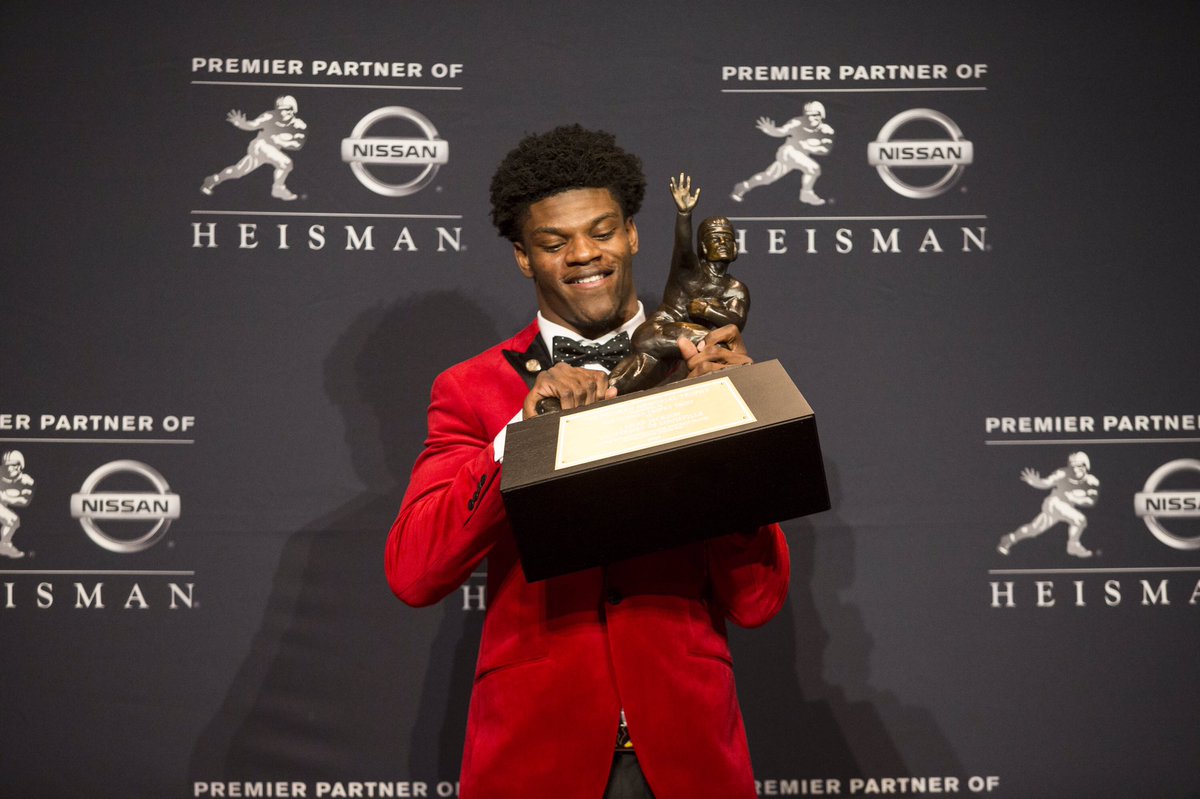 Lamar Jackson wins the 82nd Heisman Memorial Trophy