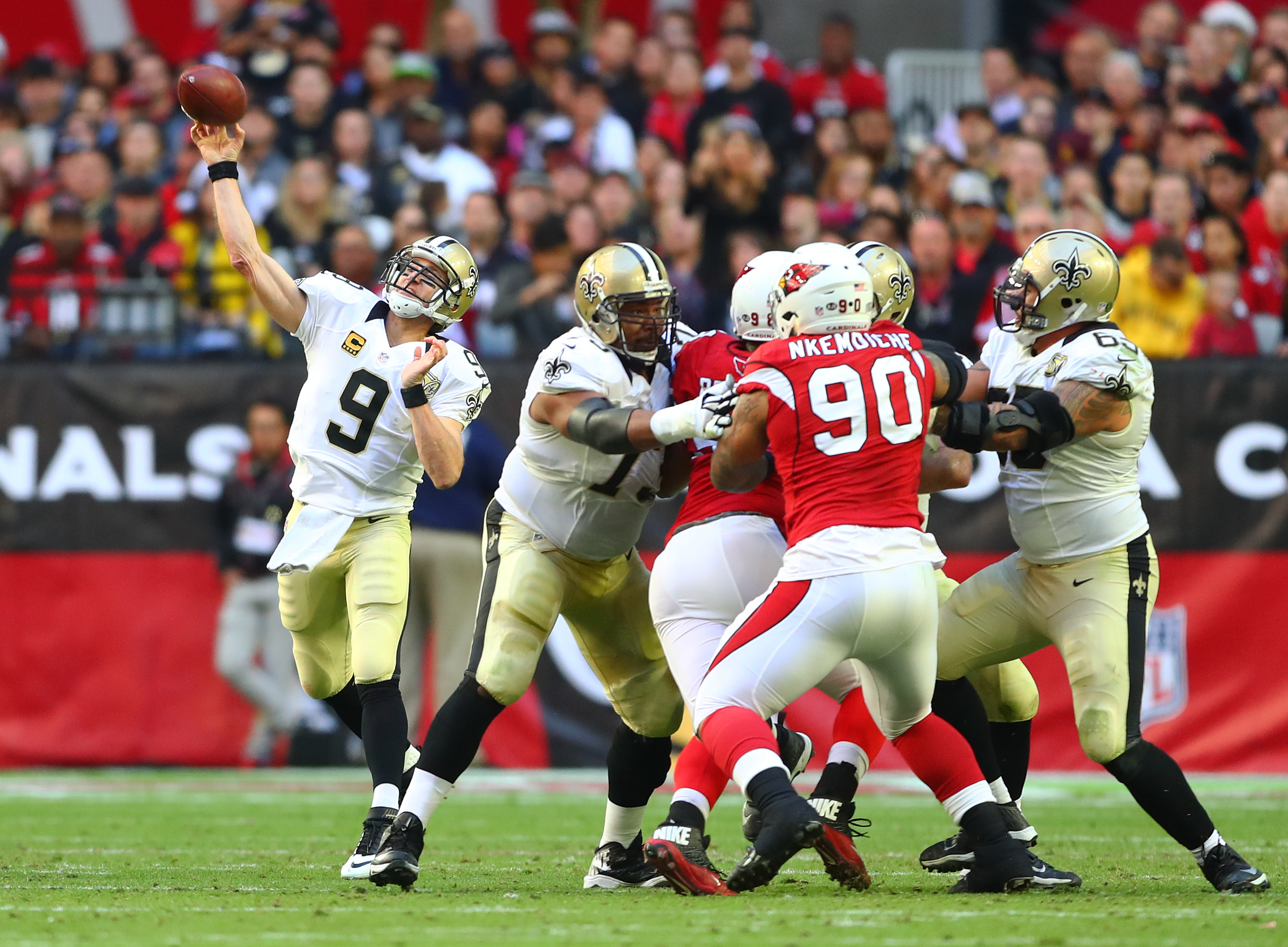 Drew Brews gets groove back, leads Saints to 48-41 win against Cardinals