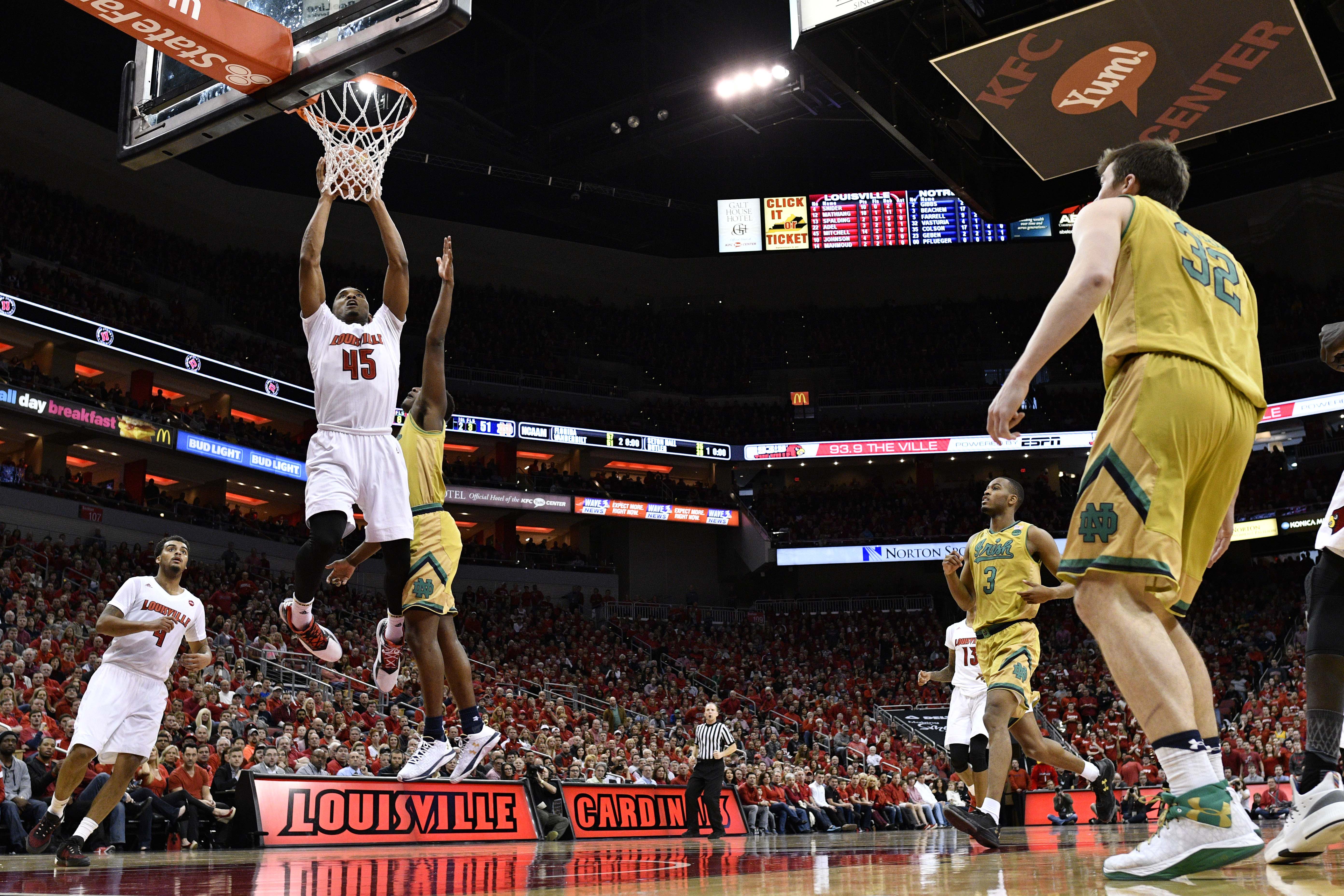 Louisville basketball  Donovan Mitchell not sure what Deng Adel