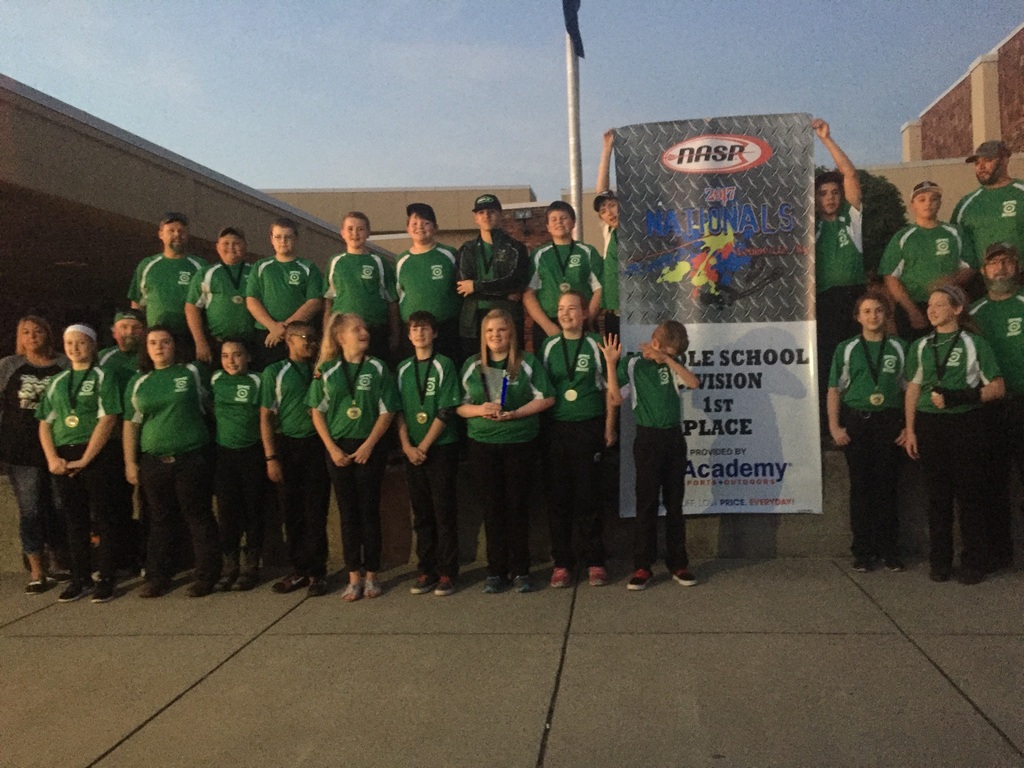 Local middle school wins National Archery in the schools championship