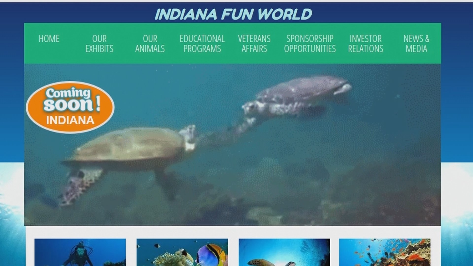 Proposal for Aquarium in Harrison County Indiana