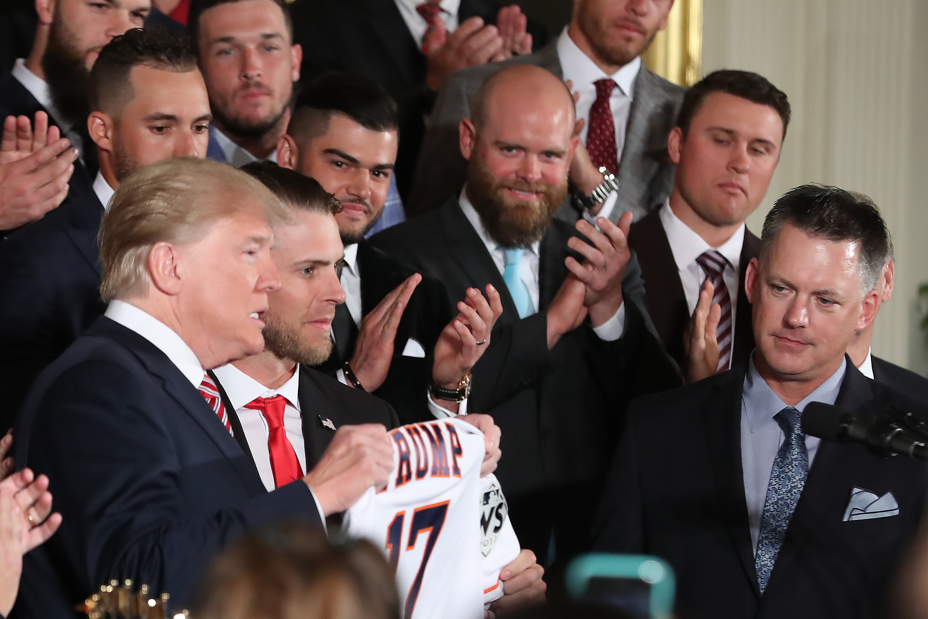 Trump recognizes World Series champion Houston Astros