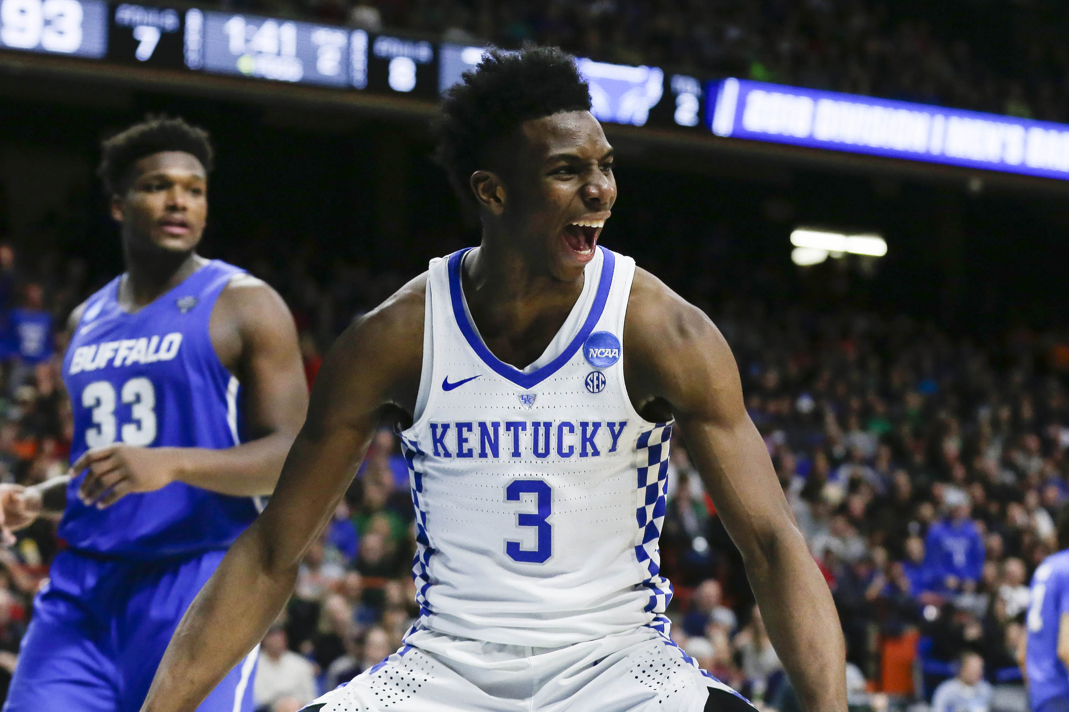 Not happening here: Kentucky stops Buffalo cold, 95-75