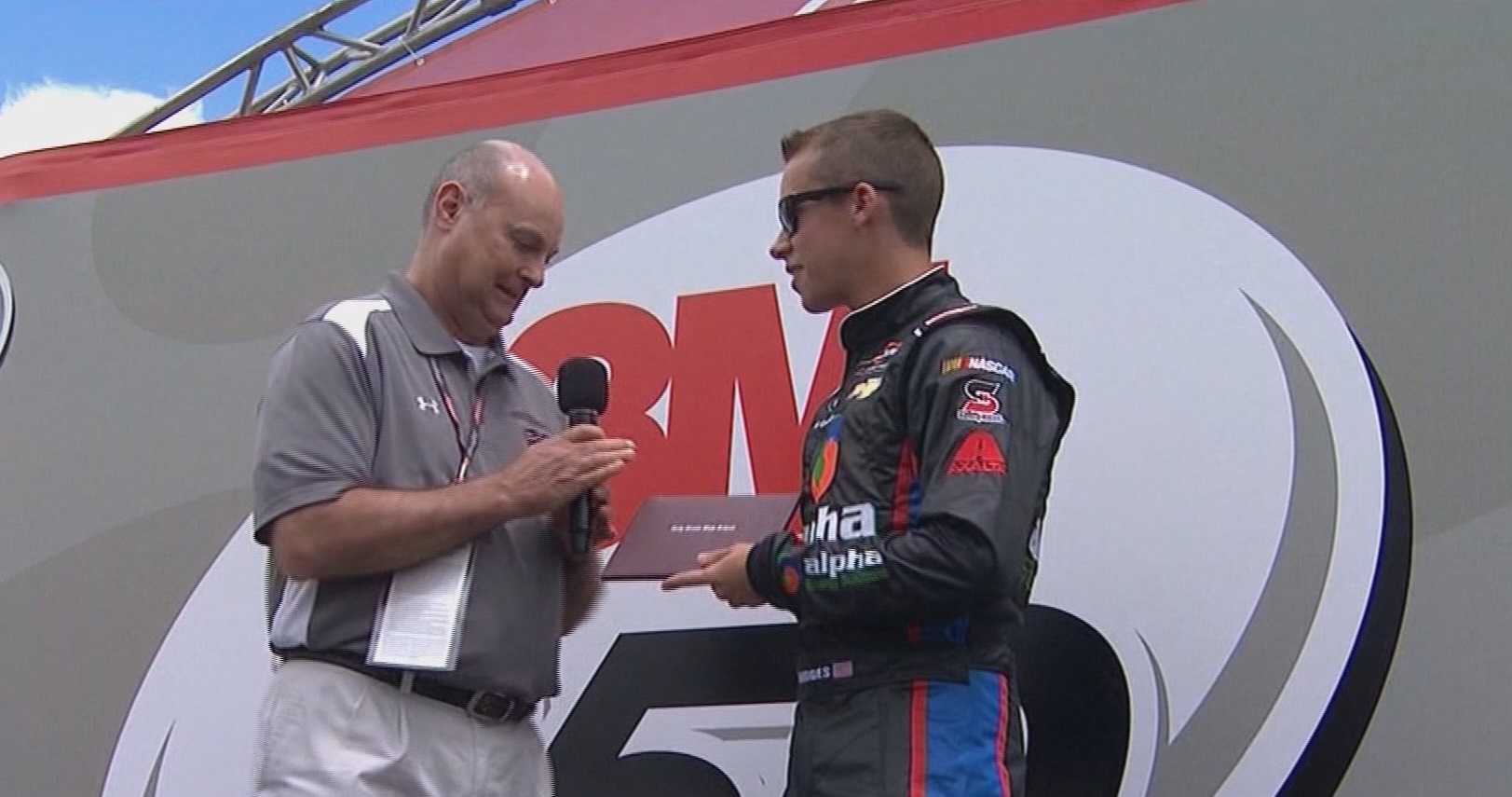 Rising NASCAR star Ben Rhodes receives diploma from Holy Cross | whas11.com
