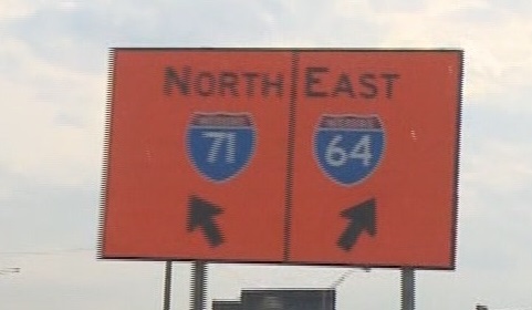 Ramp to I-71N from I-65S reopens to traffic | whas11.com